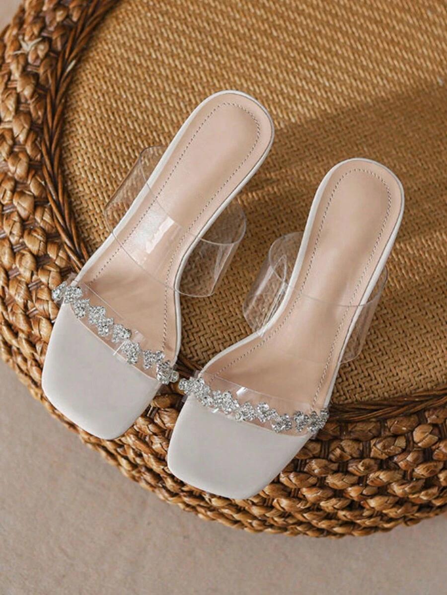 eleganckie klapki obcas