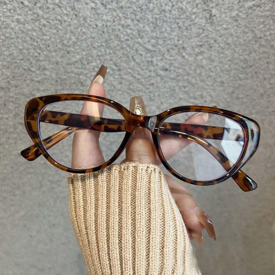 okulary zerówki animal print