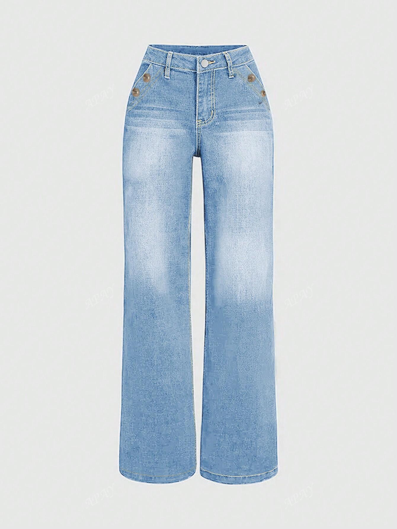 SPODNIE JEANS SZEROKA NOGAWKA 