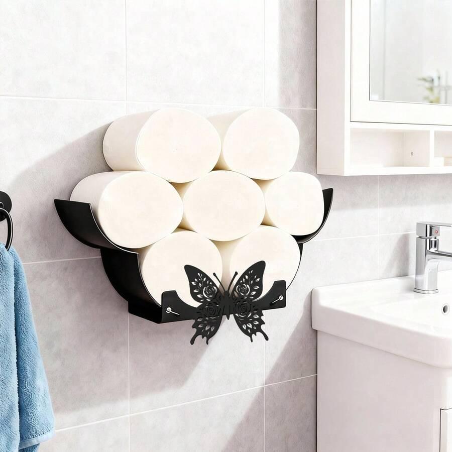 stojak na papier toaletowy motyl