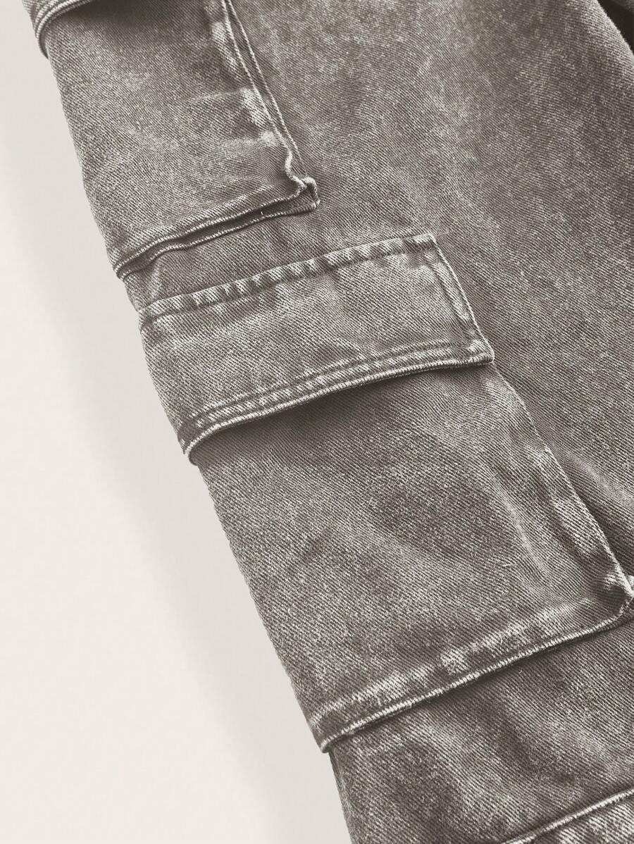 SPODNIE JEANS KIESZENIE
