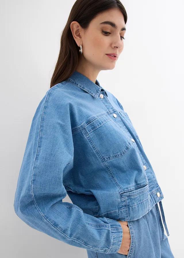 NIEBIESKA KURTKA JEANS