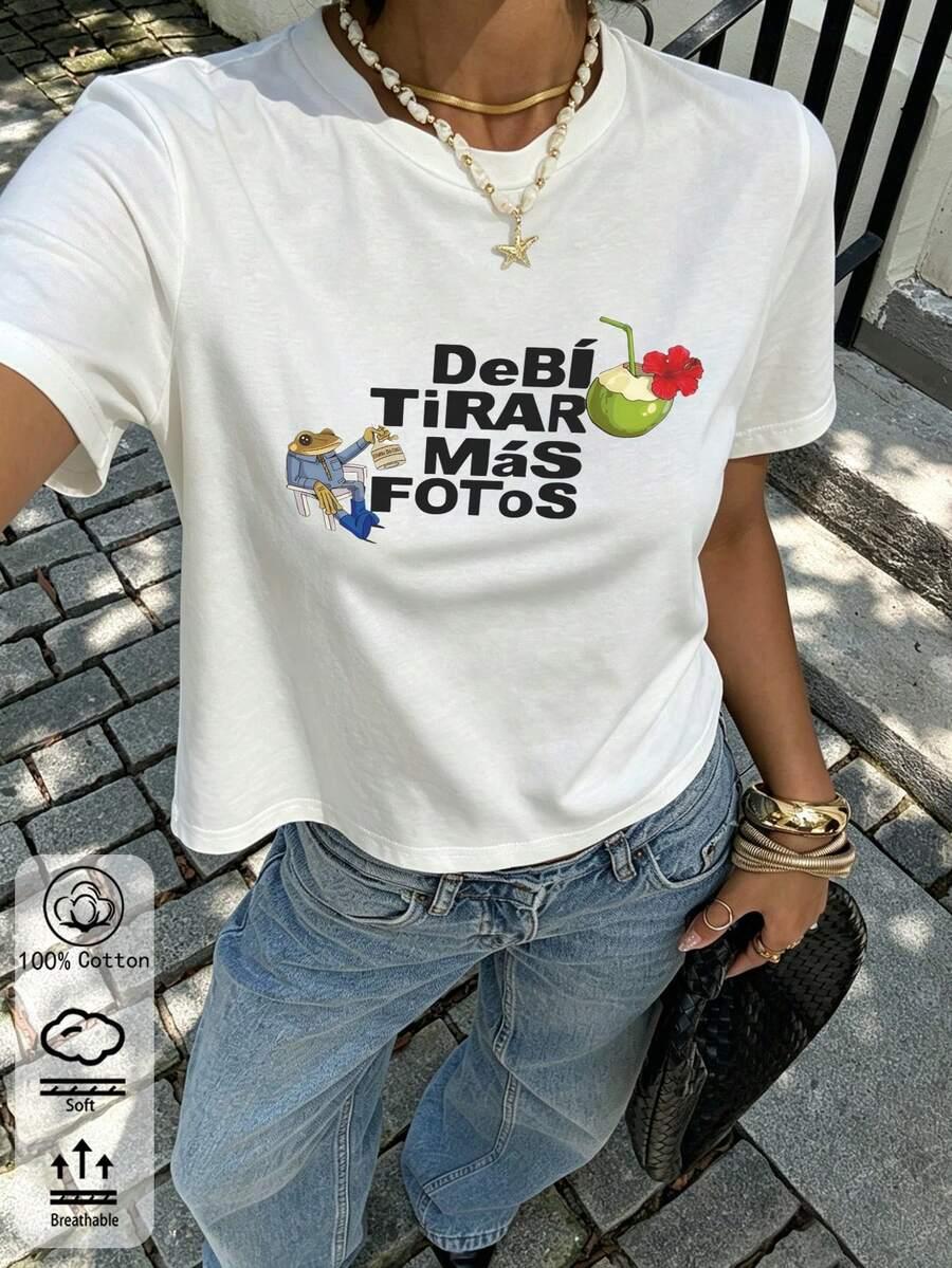 biały t-shirt krótki rękaw