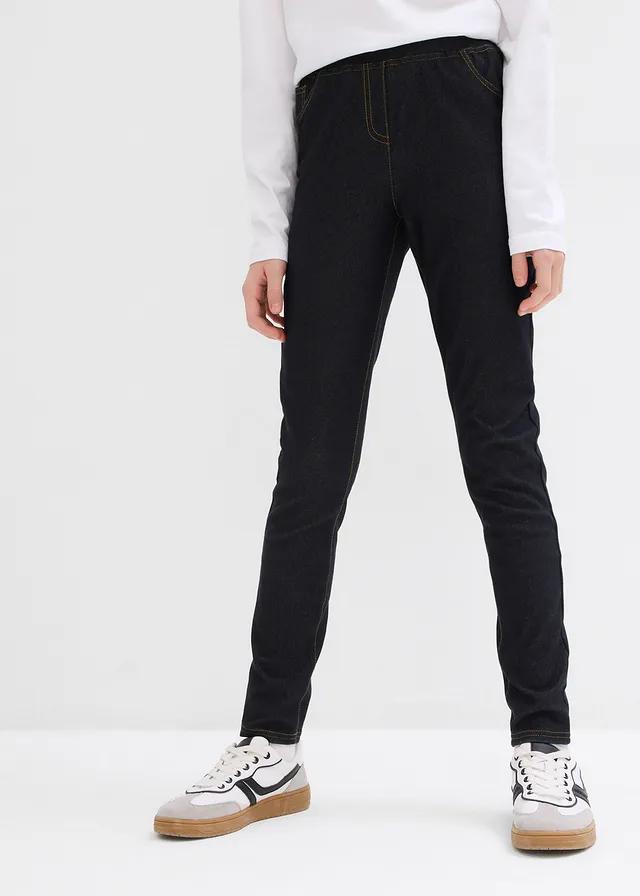 LEGGINSY DZIEWCZĘCE CZARNE