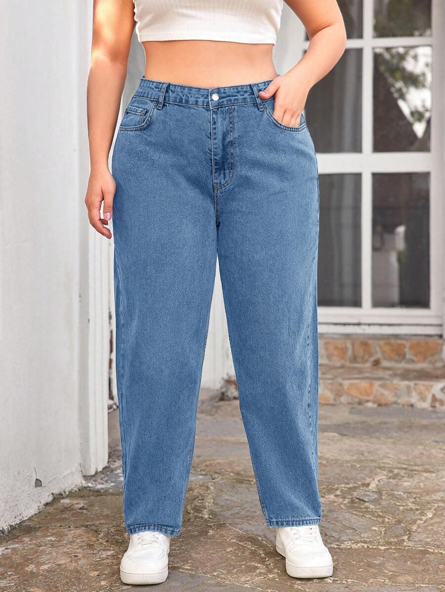 NIEBIESKIE SPODNIE JEANS