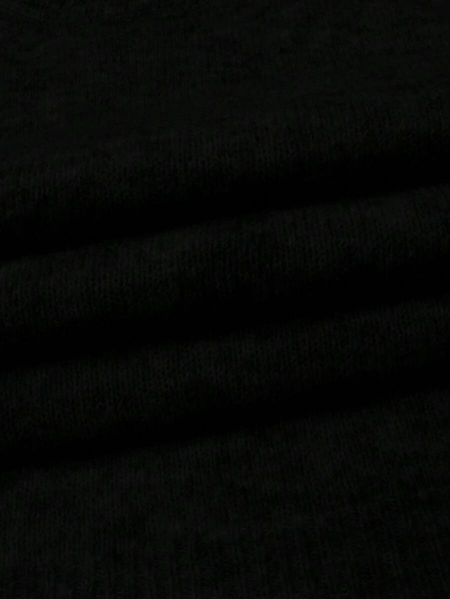 CZARNY SWETER CASUAL