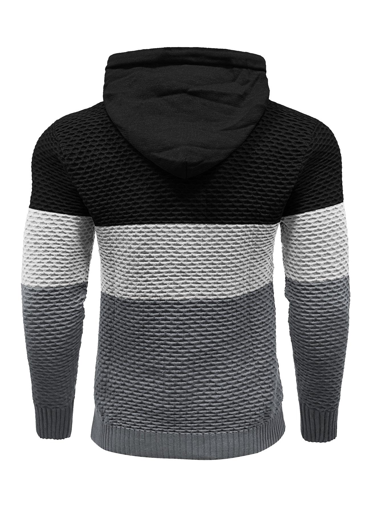 sweter w paski