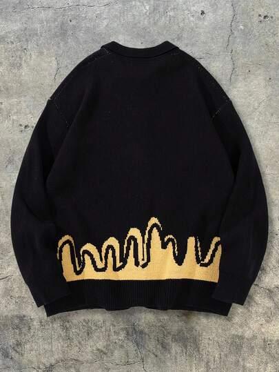 ROZPINANY SWETER GUZIKI