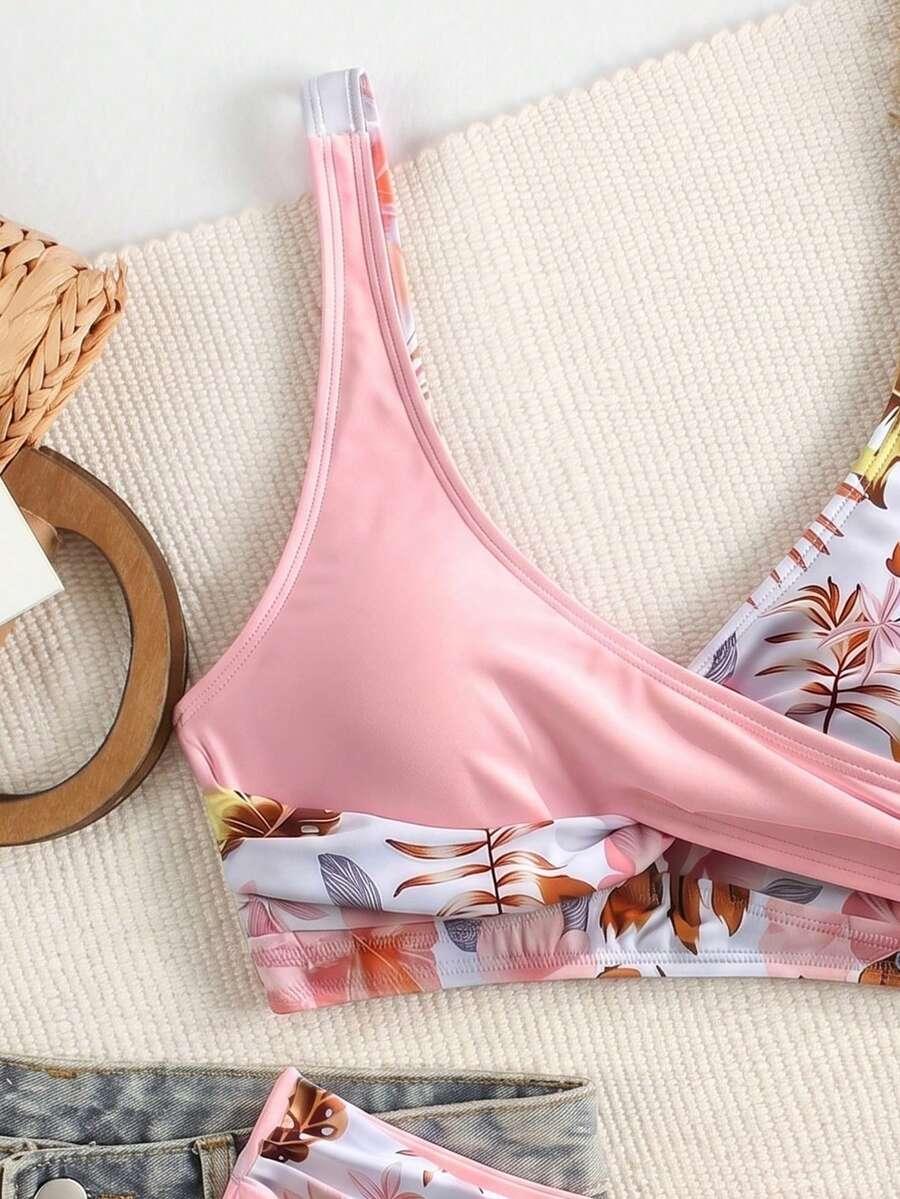 DWUCZĘŚCIOWY STRÓJ KĄPIELOWY TROPICAL PRINT