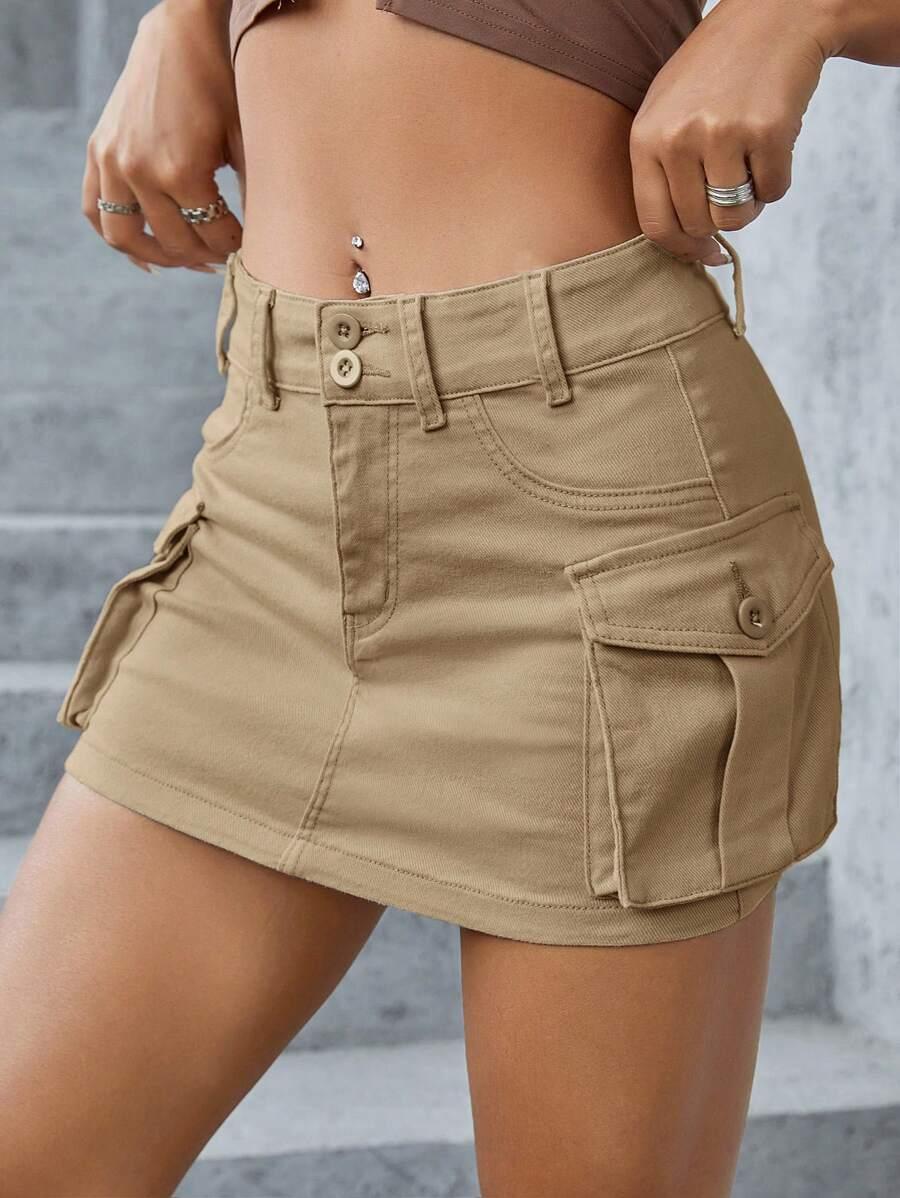 MINI SPÓDNICA JEANS 