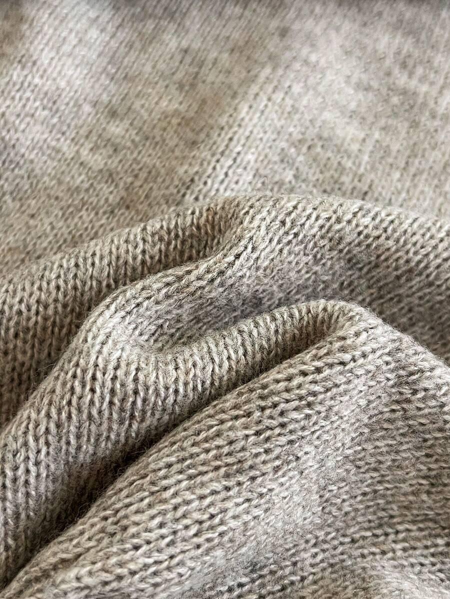 SWETER V-NECK DŁUGI RĘKAW