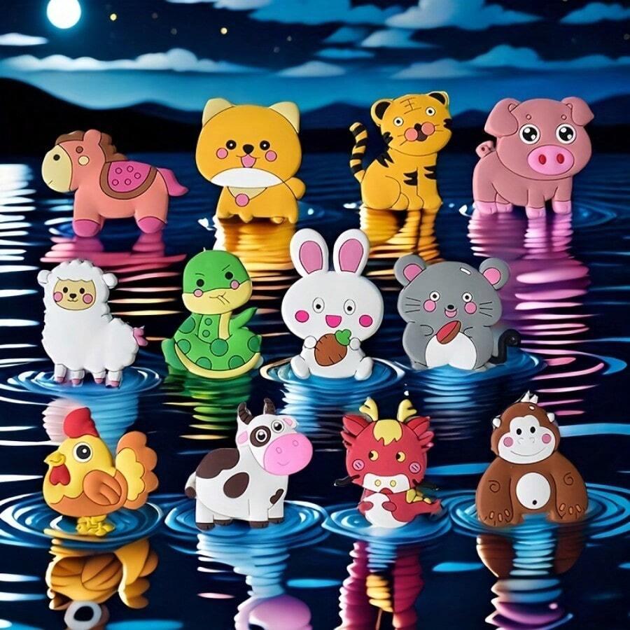 MAGNESY NA LODÓWKĘ 10-PACK
