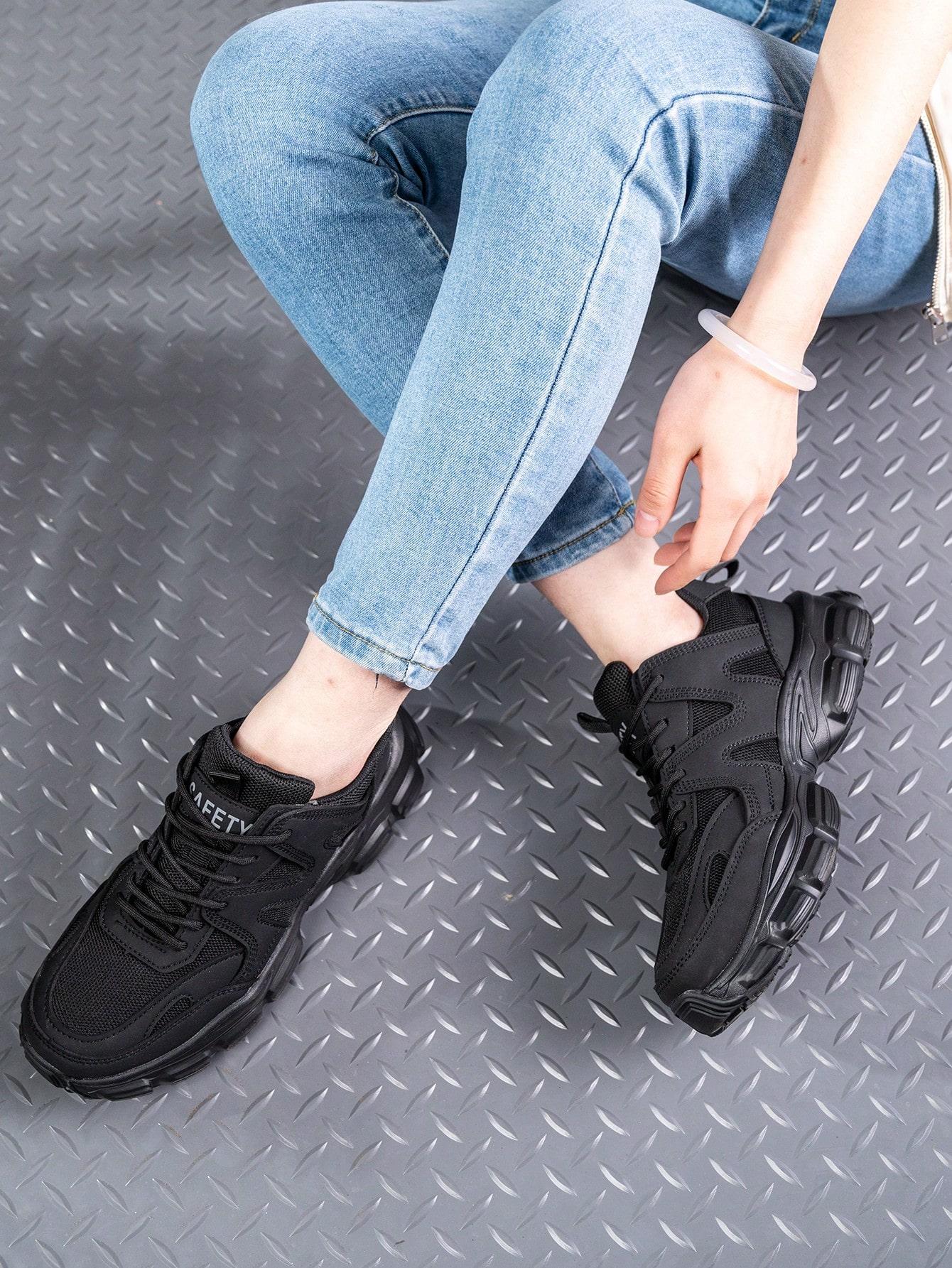CZARNE BUTY SPORTOWE