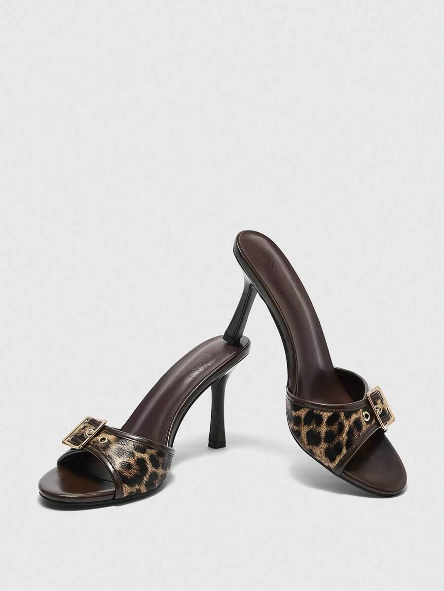 KLAPKI ANIMAL PRINT OBCAS
