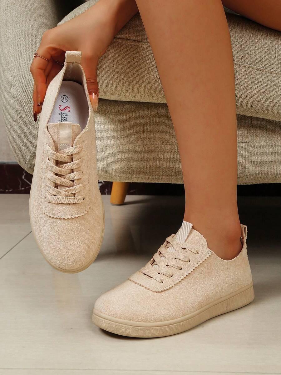BEŻOWE BUTY SPORTOWE 