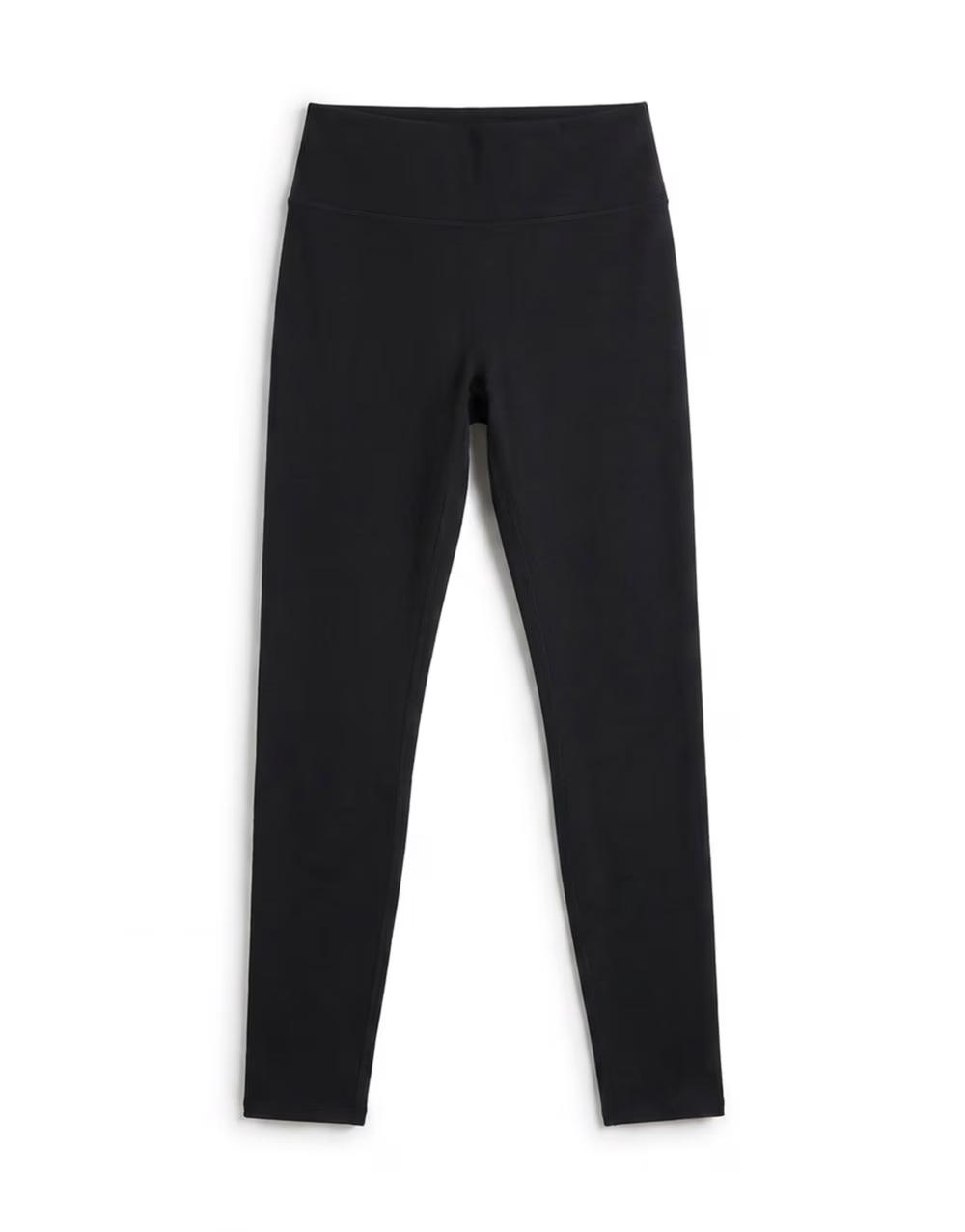 CZARNE LEGGINSY Z WYSOKIM STANEM