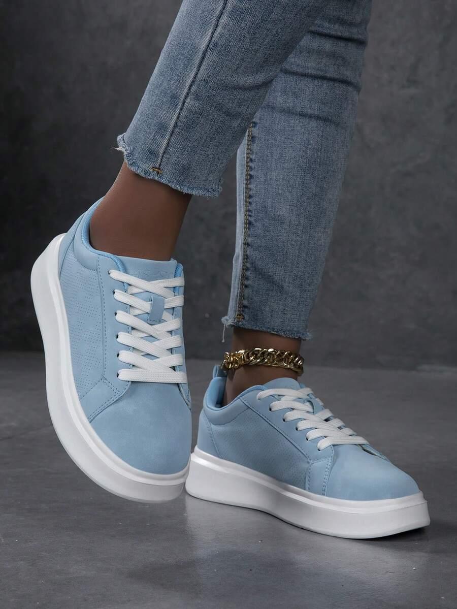 NIEBIESKIE BUTY SPORTOWE 