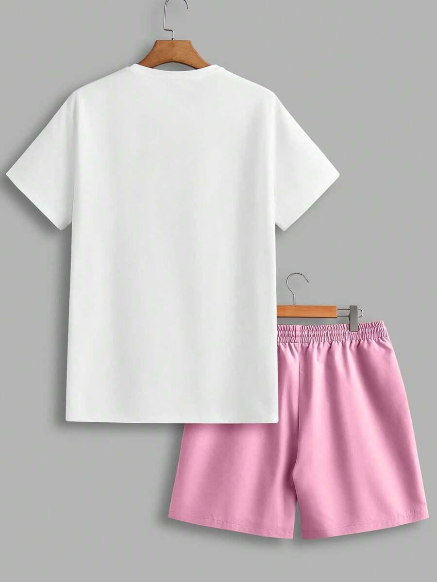 t-shirt spodenki komplet