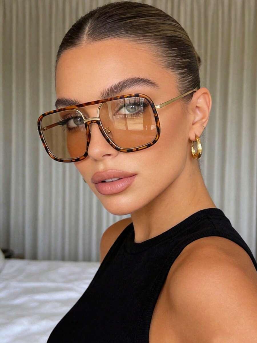 okulary przeciwsłoneczne animal print