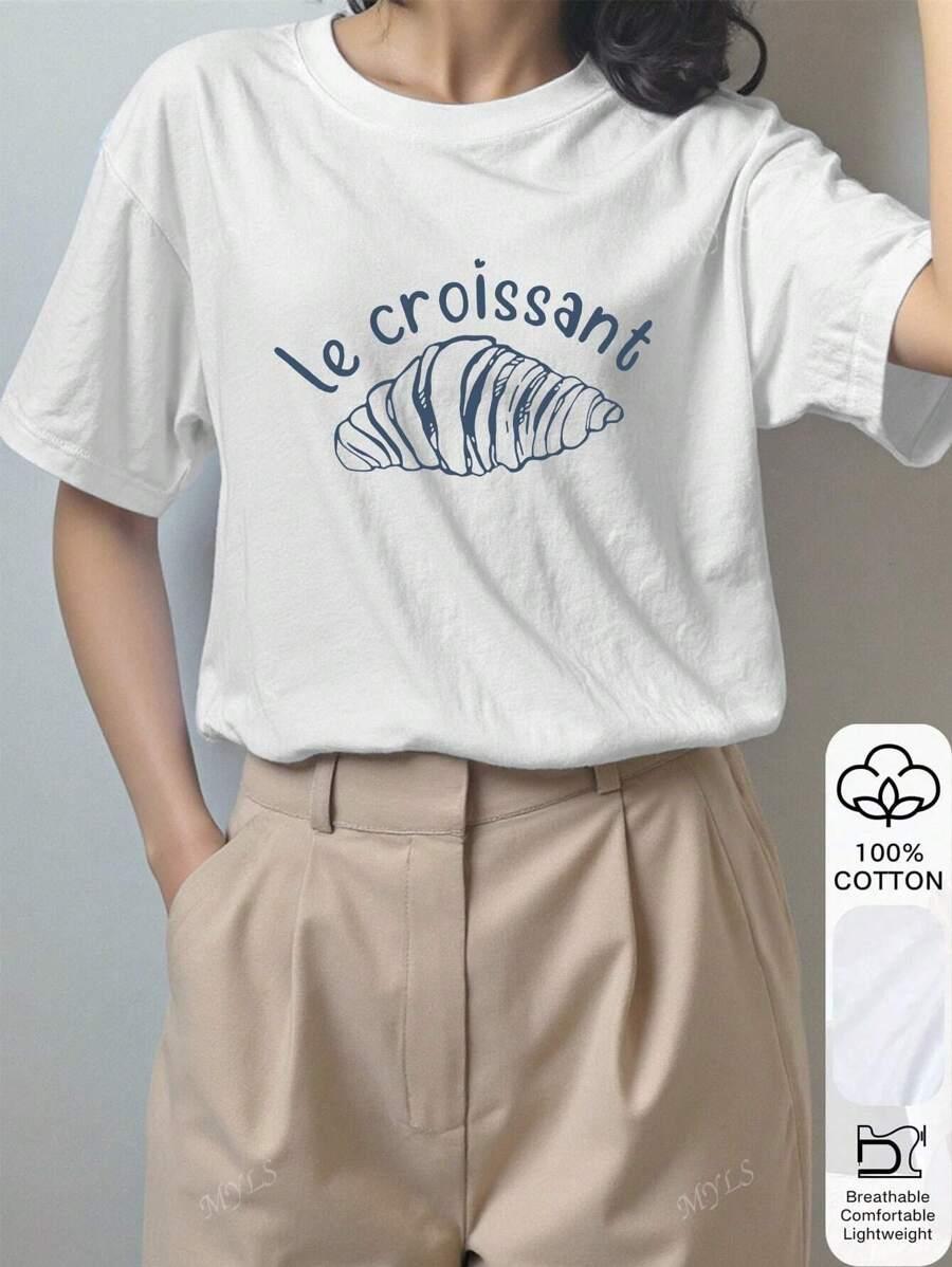 T-SHIRT Z NADRUKIEM 