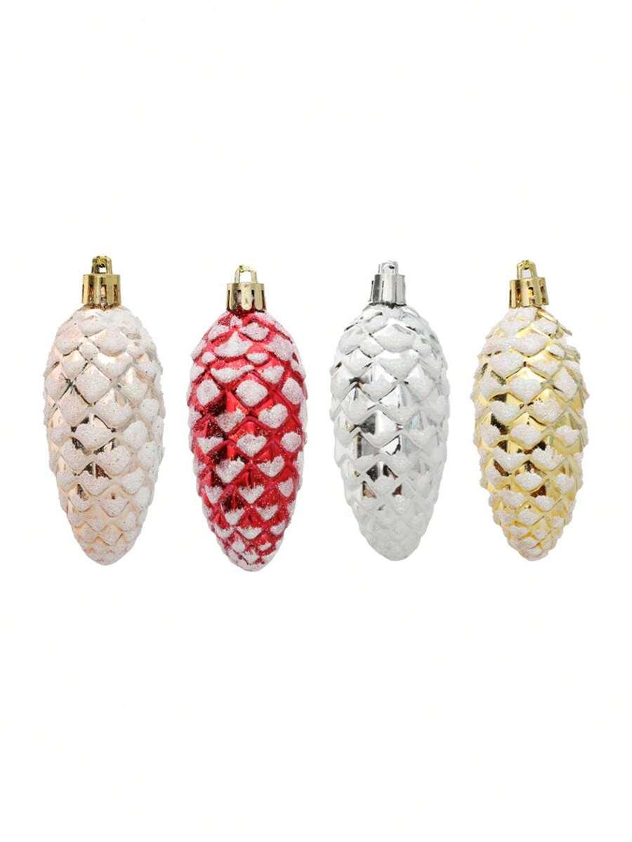 bombki choinkowe szyszki 5-pack