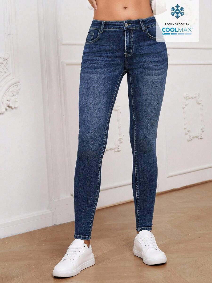 spodnie jeans rurki