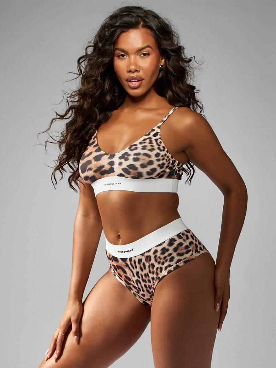 BIUSTONOSZ ANIMAL PRINT