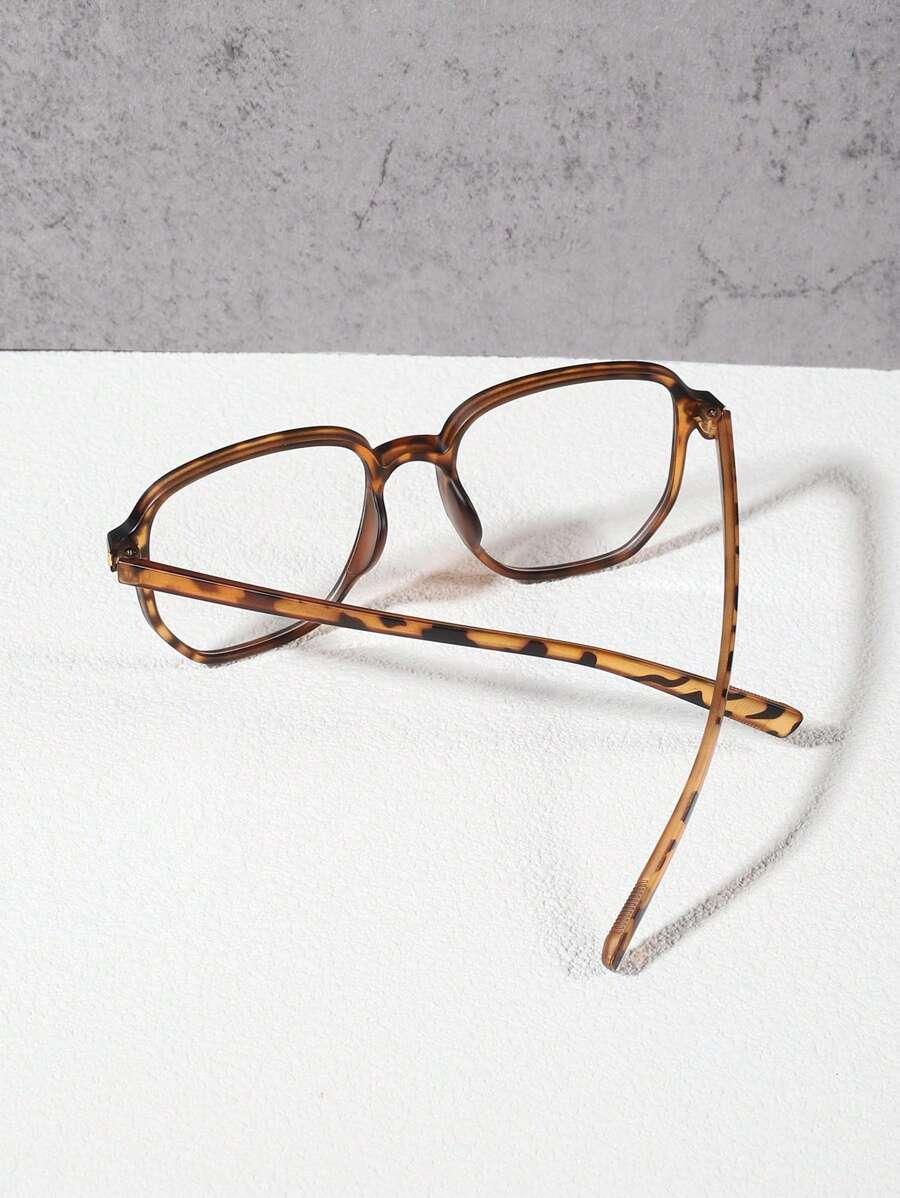 okulary zerówki animal print