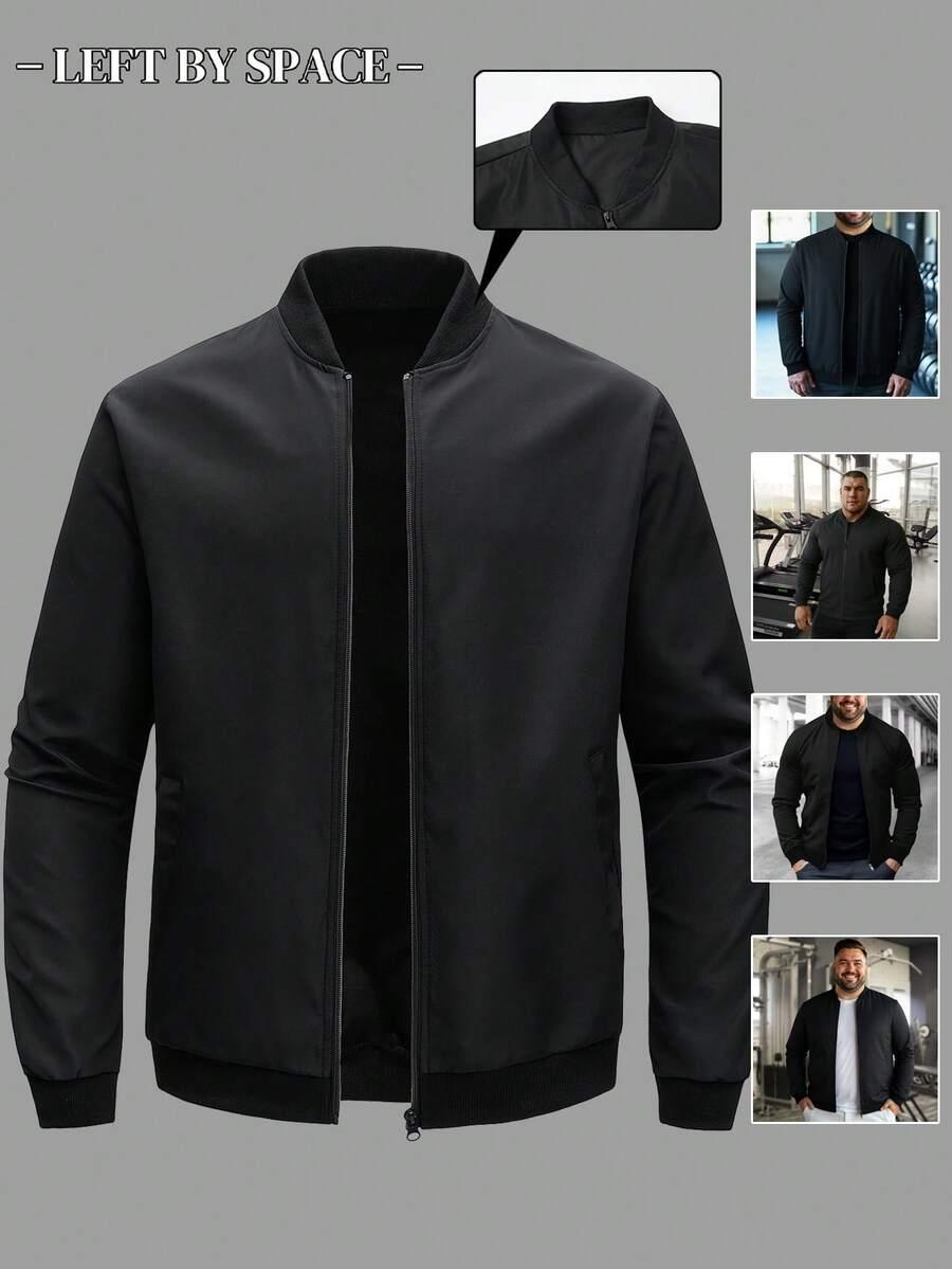 CZARNA KURTKA BOMBER