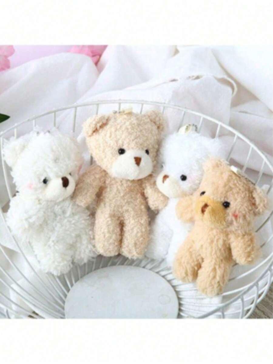 zawieszka pluszowy miś 5-pack