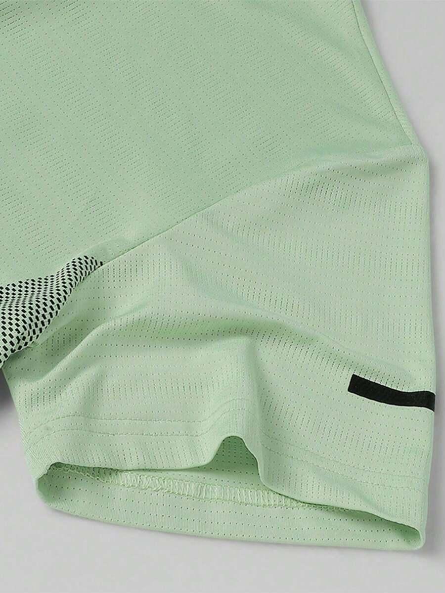 zielony T-SHIRT SPORTOWY