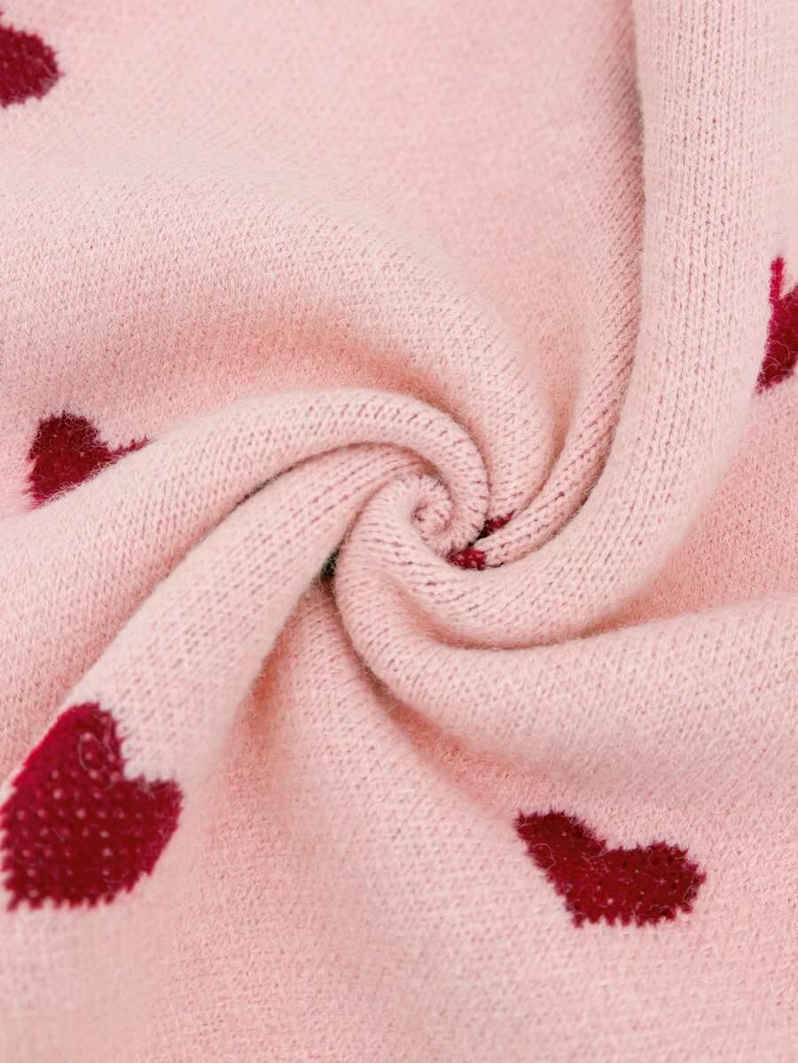 RÓŻOWY SWETER WZÓR