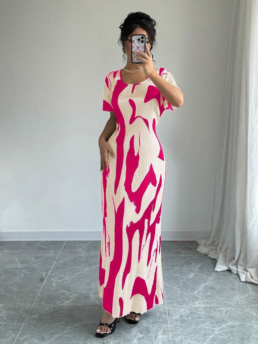 PLISOWANA MAXI SUKIENKA