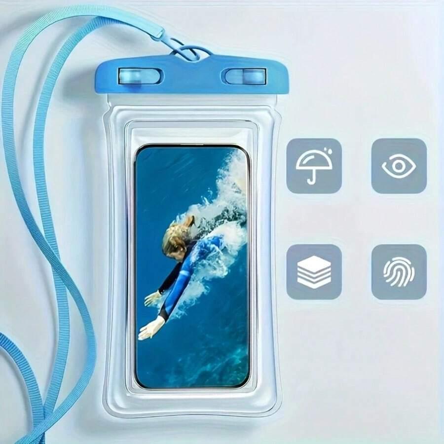 czarne WODOODPORNE ETUI NA TELEFON