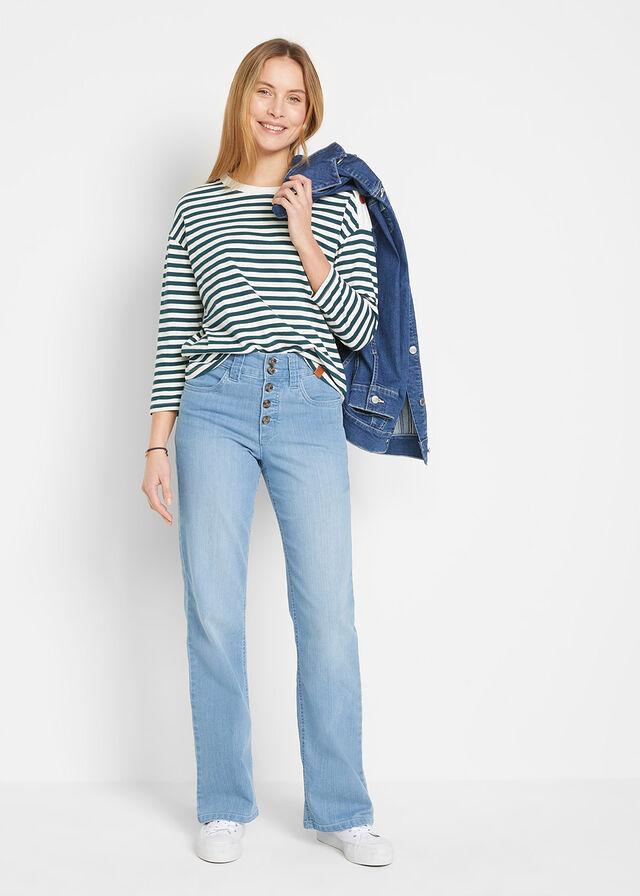 NIEBIESKIE SPODNIE JEANS 