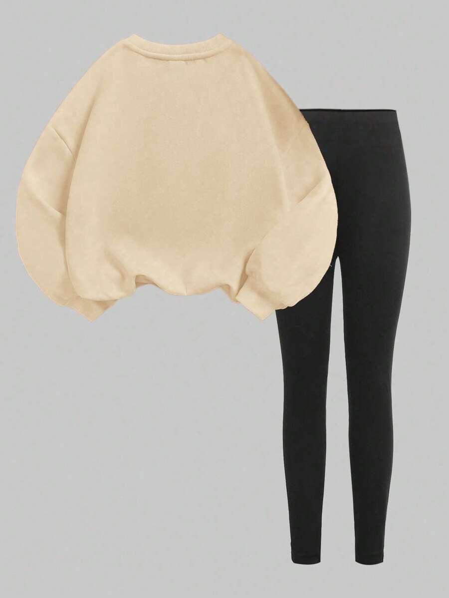 komplet bluza legginsy