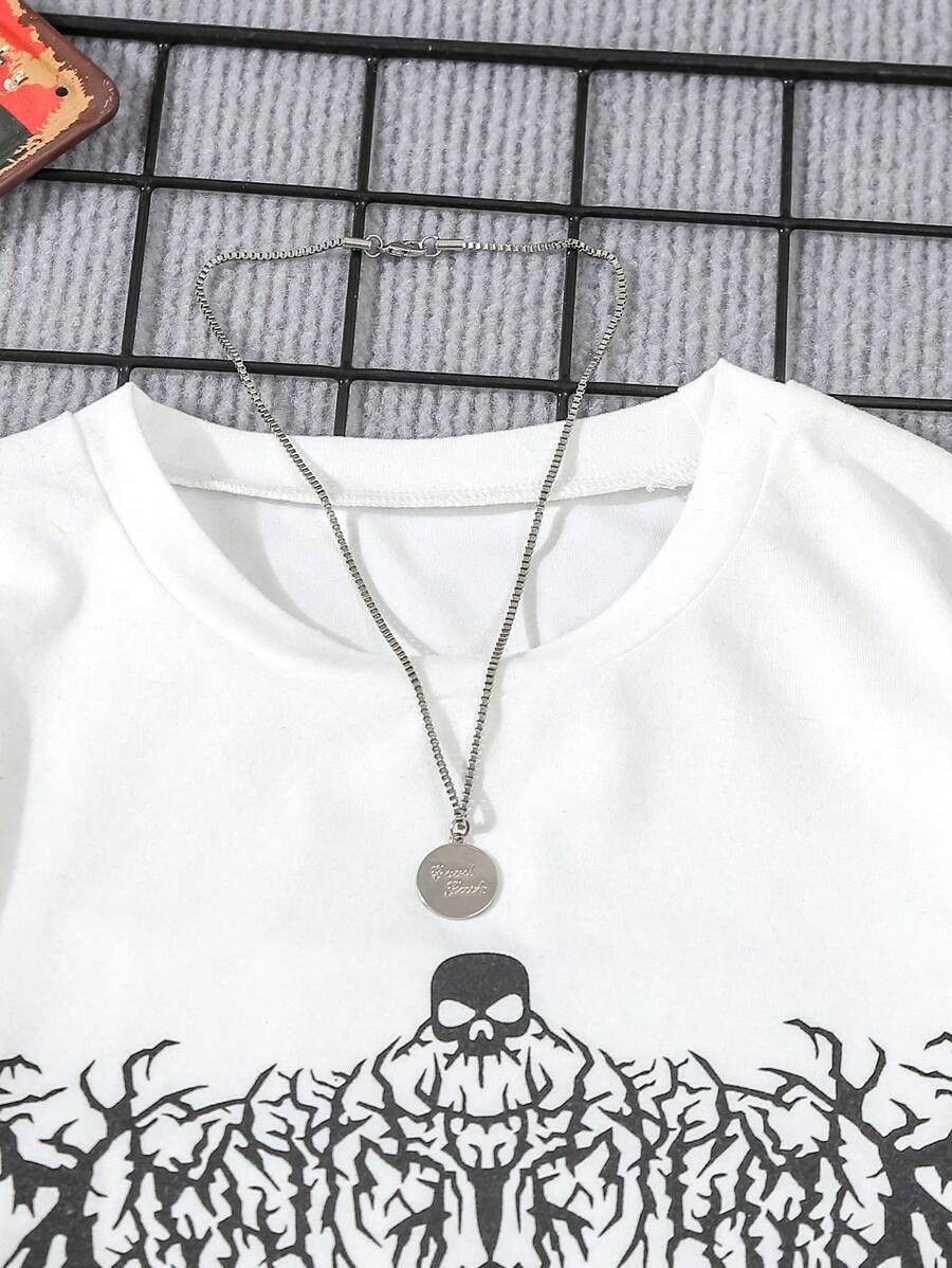 T-SHIRT SPODENKI JEANS KOMPLET