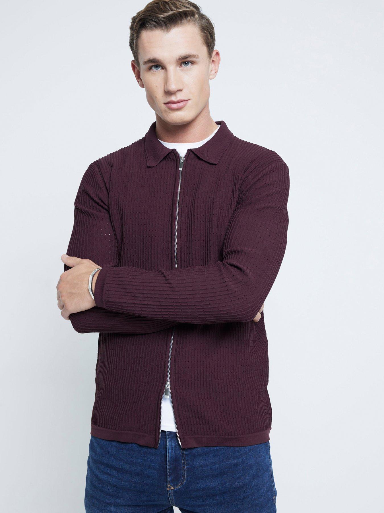 RIVER ISLAND SWETER Z ZAMKIEM 