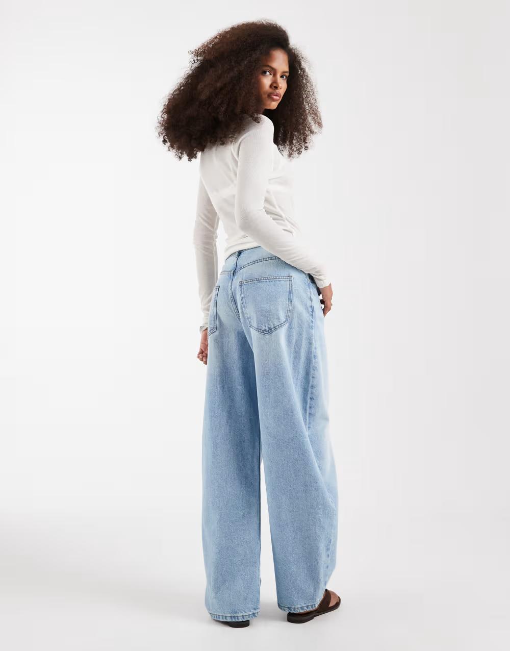 NIEBIESKIE SPODNIE JEANS