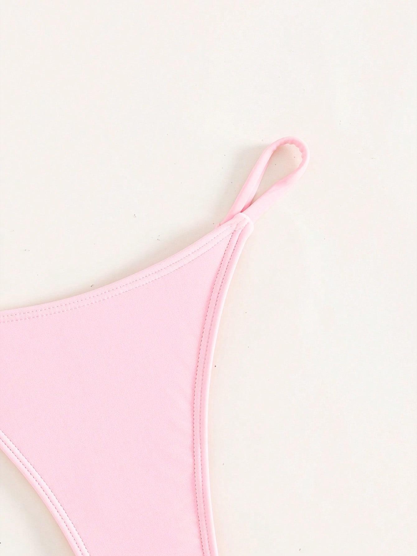 RÓŻOWY DÓŁ OD BIKINI 