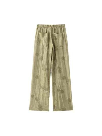 zielone spodnie casual
