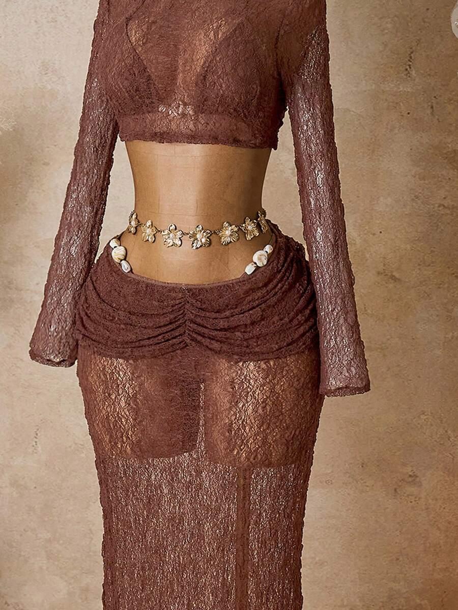 KOMPLET GÓRA OD BIKINI SPÓDNICA TOP