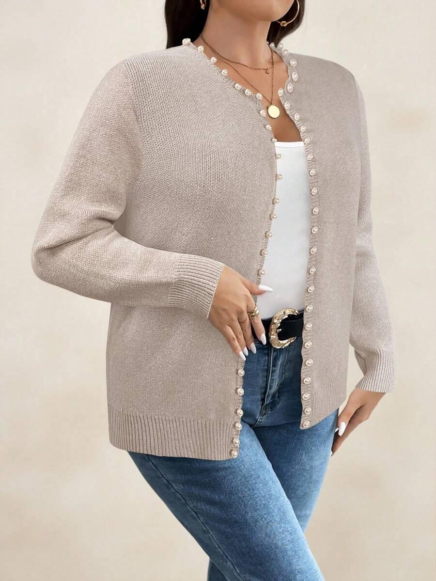 SWETER NARZUTKA PEREŁKI