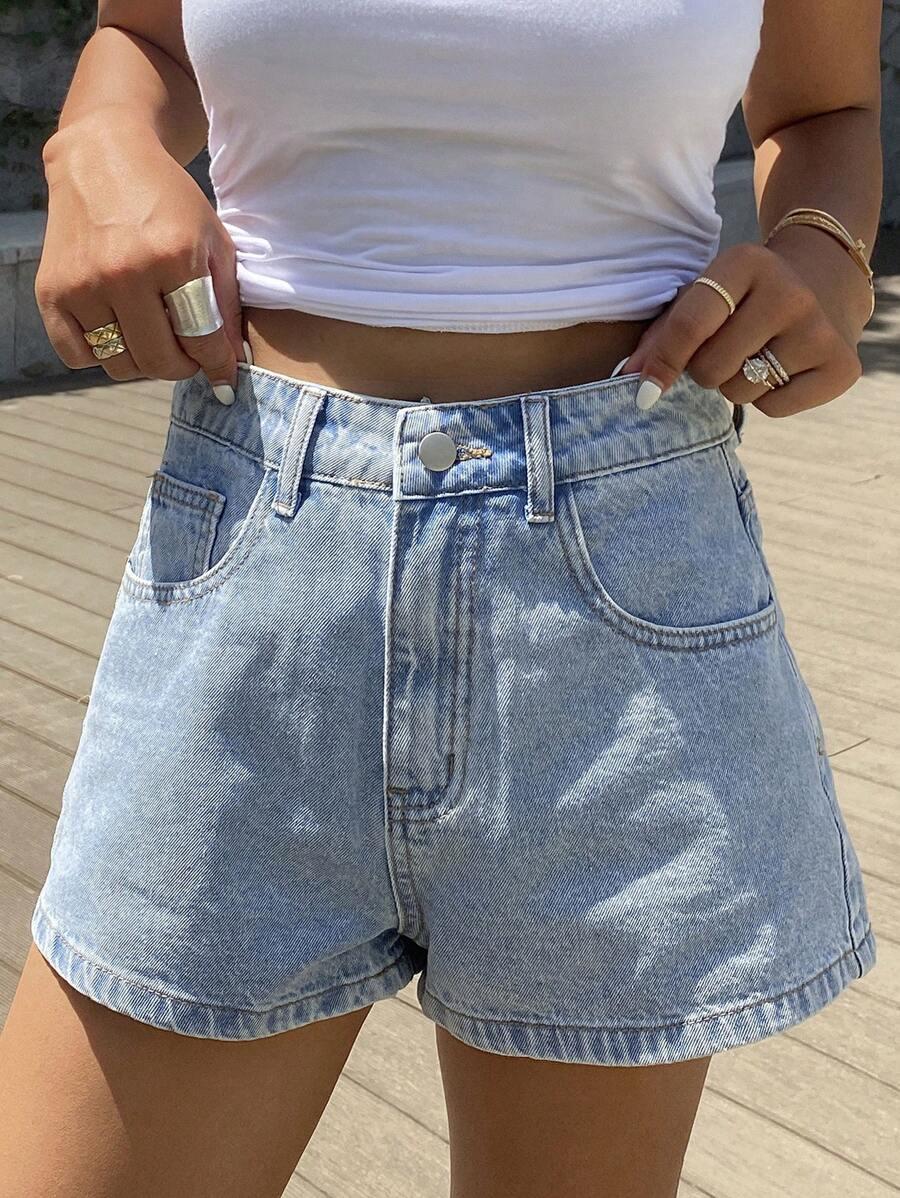 KRÓTKIE SPODENKI JEANS