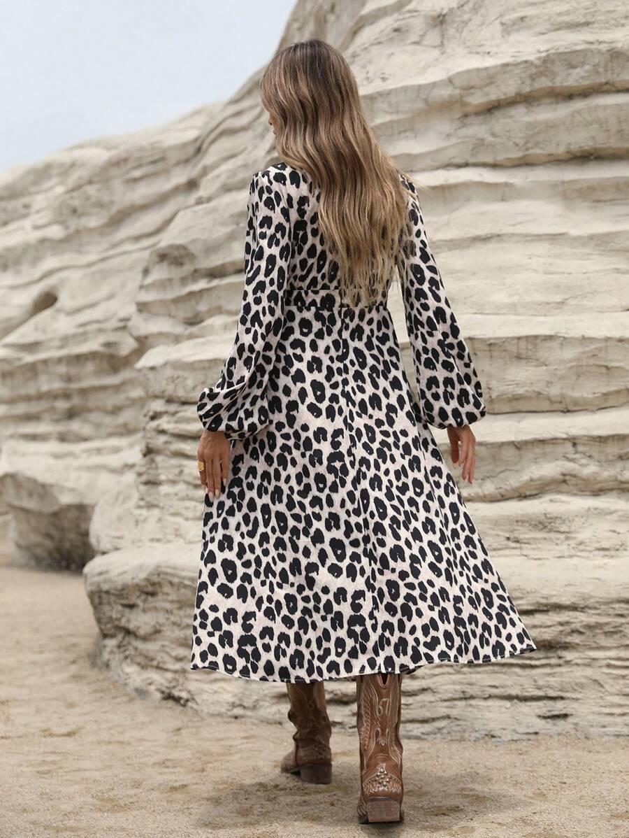 SUKIENKA ANIMAL PRINT STÓJKA