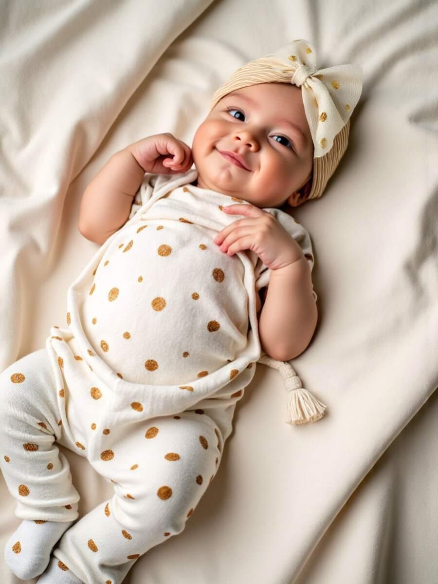 czapka turban kokarda 5-pack