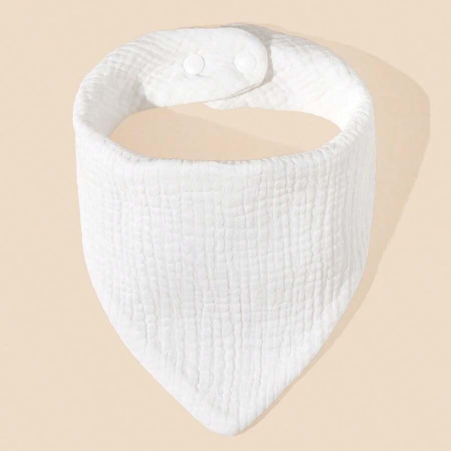 biały śliniak 4-pack