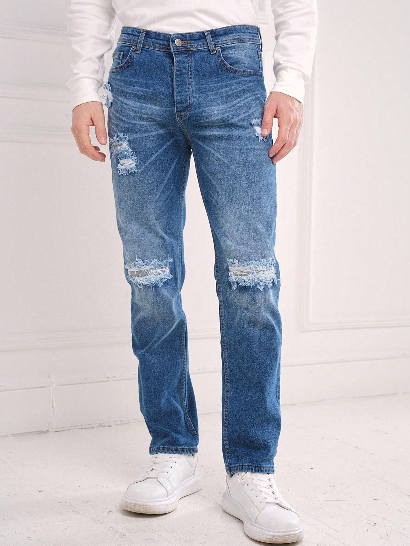 JEANSY MĘSKIE BOOTCUT BAWEŁNIANE 