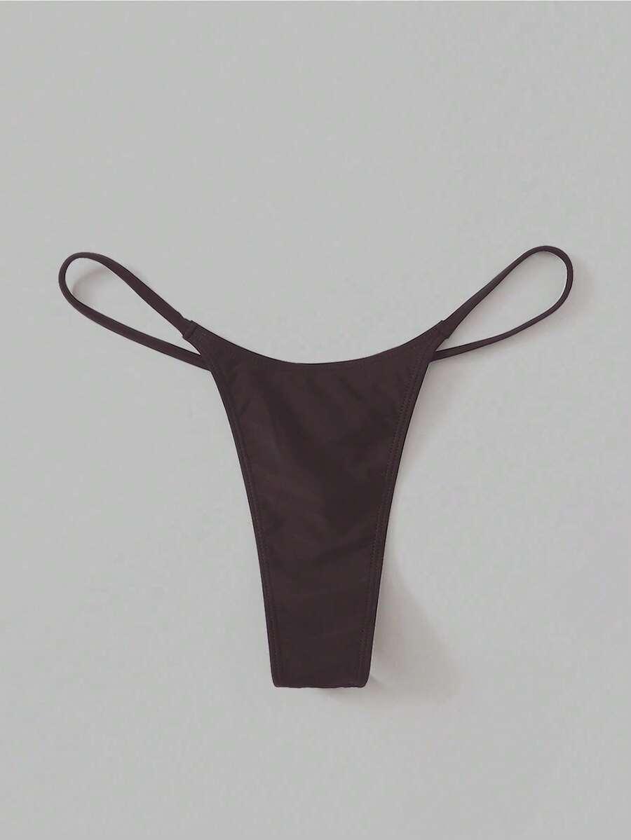 BRĄZOWY DÓŁ OD BIKINI