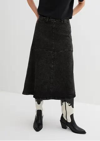 SPÓDNICA JEANSOWA MIDI